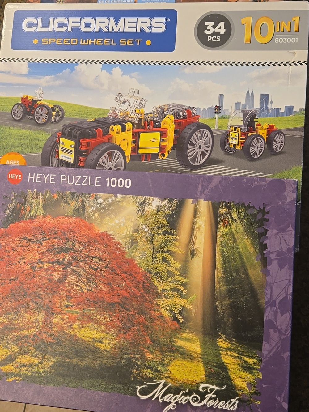 Set of 3 games for kids